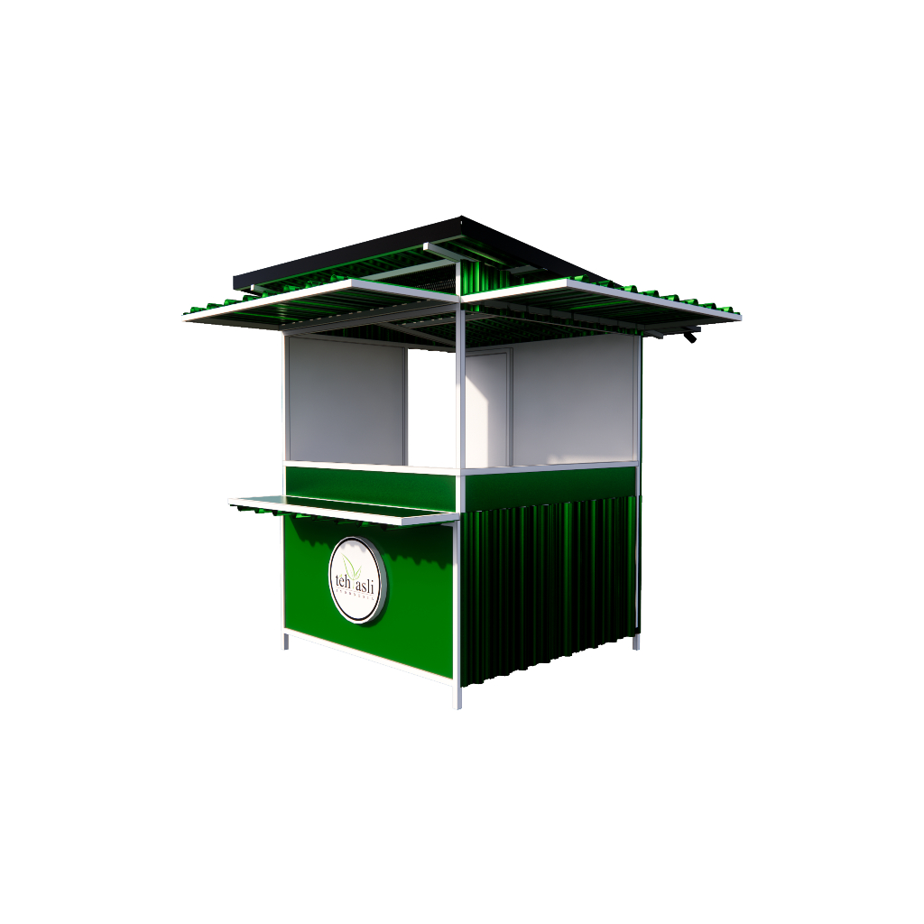 

PAKET KEMITRAAN TEH ASLI INDONESIA MINI BOOTH CONTAINER