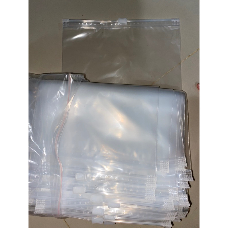 

Plastik zipper - plastik retsleting Landscape Bening isi 100 lembar