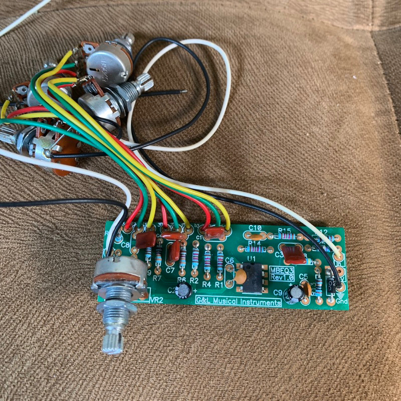 preamp bass aktif preamp bass G&L GNL Original preamp aktif jazz bass gnl original