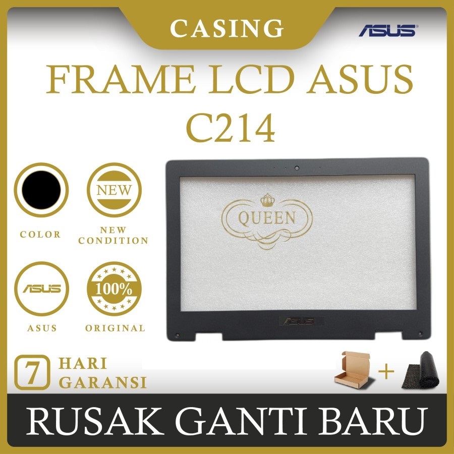 LCD FRONT BEZEL LAPTOP ASUS C214 C214MA ORIGINAL