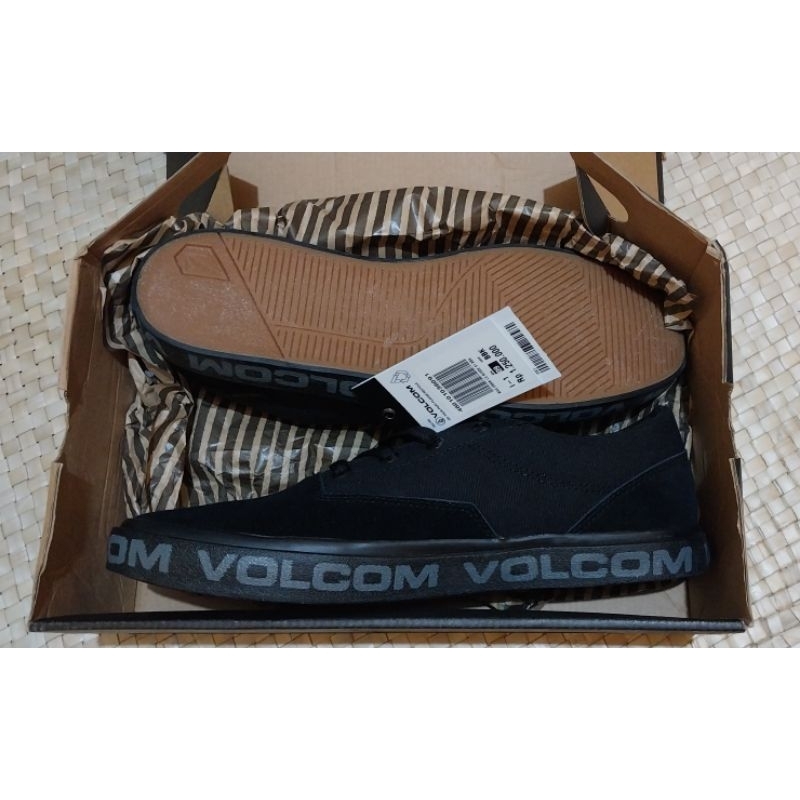 Sepatu Volcom Suede Lo Shoe Blackity Black Size 42 tok Sneaker Volcom Sale