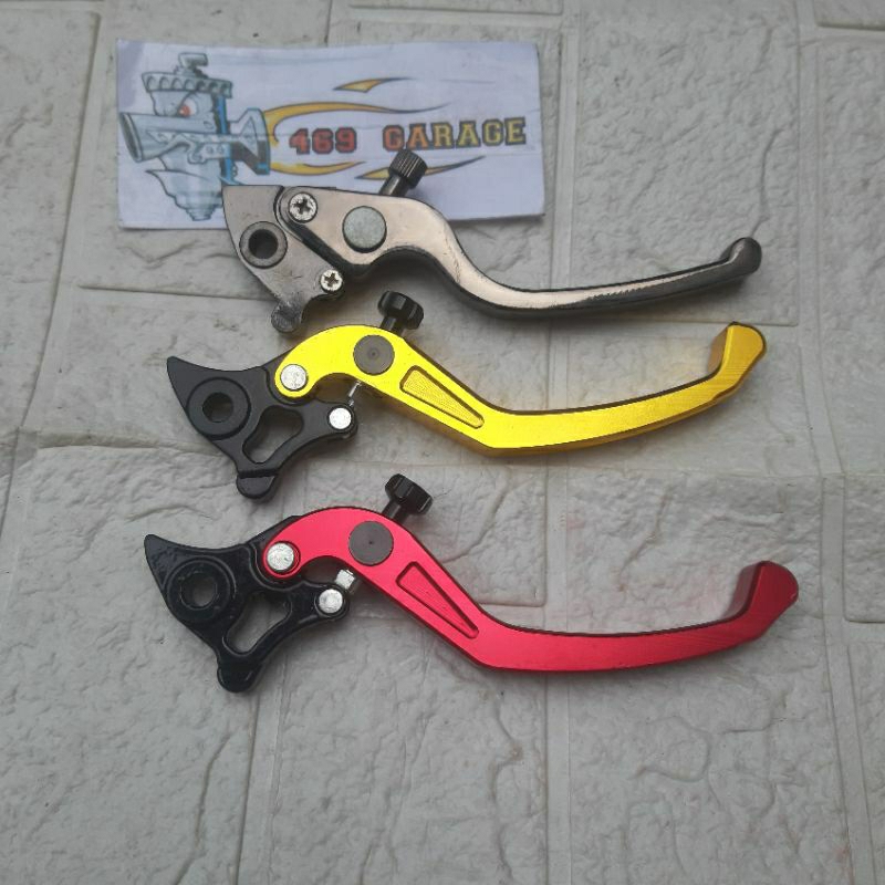 Tuas Handel Rem Setelan Almunium CNC Model KTC Bebek YAMAHA | Handel Lever Rem Jupiter Vega Crypton 