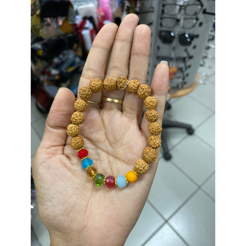 GELANG BALI GENITRI 7 KRISTAL