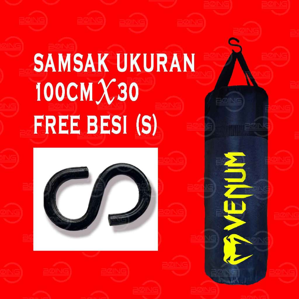 samsak muaythai tanpa isi 100cm mma samsak gantung boxing