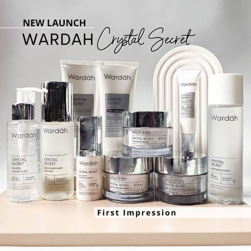 WARDAH CRYSTAL SECRET PURE TREATMENT ESSENCE - Wardah Crystal Secret Essence 100ml | WARDAH CRYSTAL 