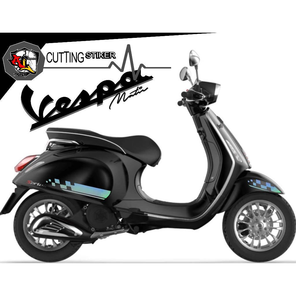 STRIPING VESPA MATIC/SV.380A/STICKER CUTTING/STIKER/STICKER/SETIKER/STRIPING MOTOR/STRIPING VESPA/LI
