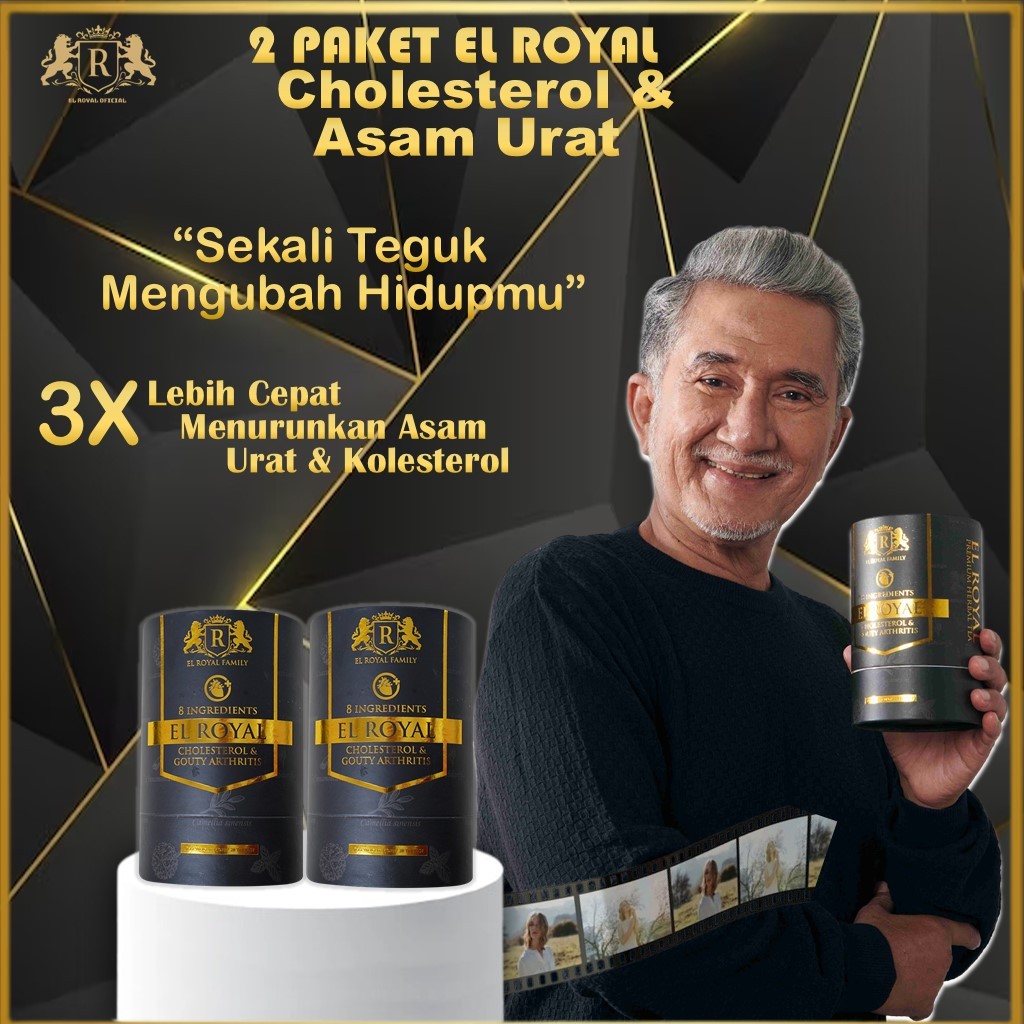 

El Royal Tea Teh Obat Herbal Kolesterol dan Asam Urat Paling Ampuh 2 Paket