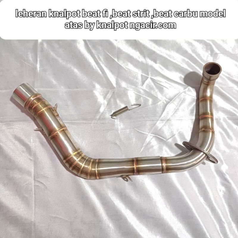 leheran knalpot beat fi esp,vario 110,scoopy inlet 38mm