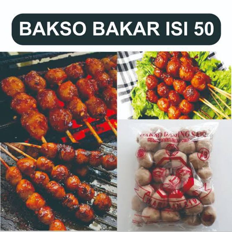 

Bakso warisan bakar isi 50 bakso sapi