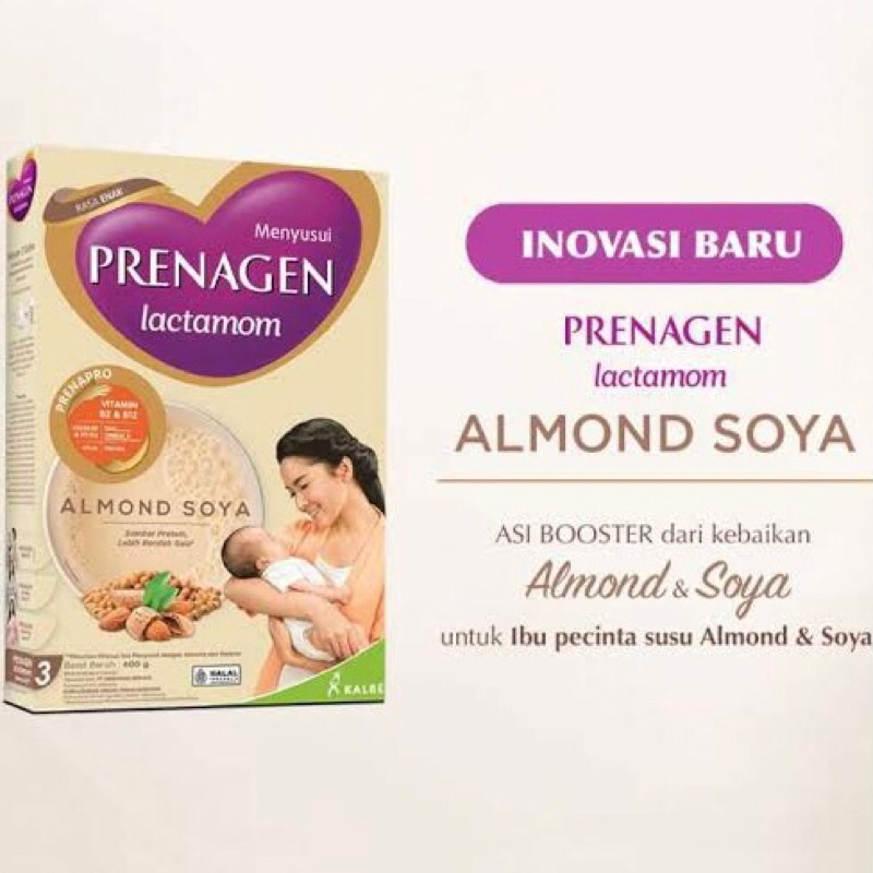 

[TERMURAH] Prenagen Lactamom Almond Soya 400gr