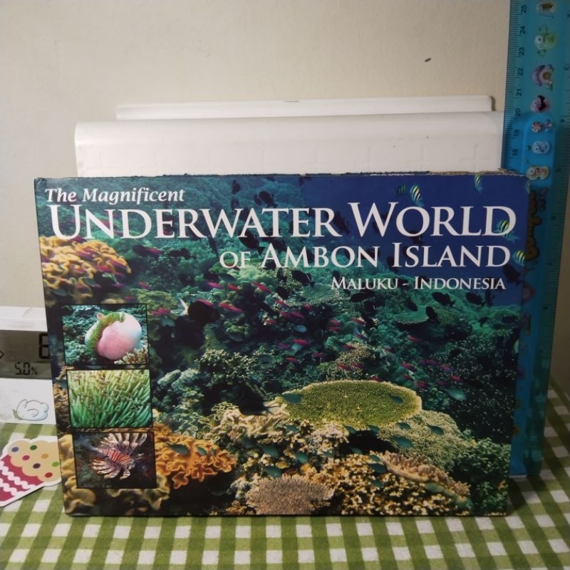Buku THE MAGNIFICENT UNDERWATER WORLD OF AMBON ISLAND Maluku-Indonesia
