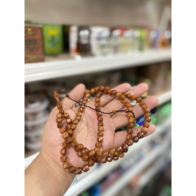 TASBIH KRISTAL TASBIH KAUKAH TASBIH KATING UKURAN 8