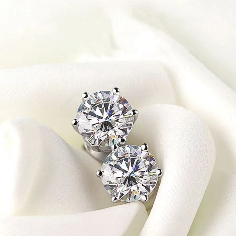 Anting Permata Anting Titanium Anti Karat Tindik Pria Titanium Anting Korean Style Anting Tusuk Anti