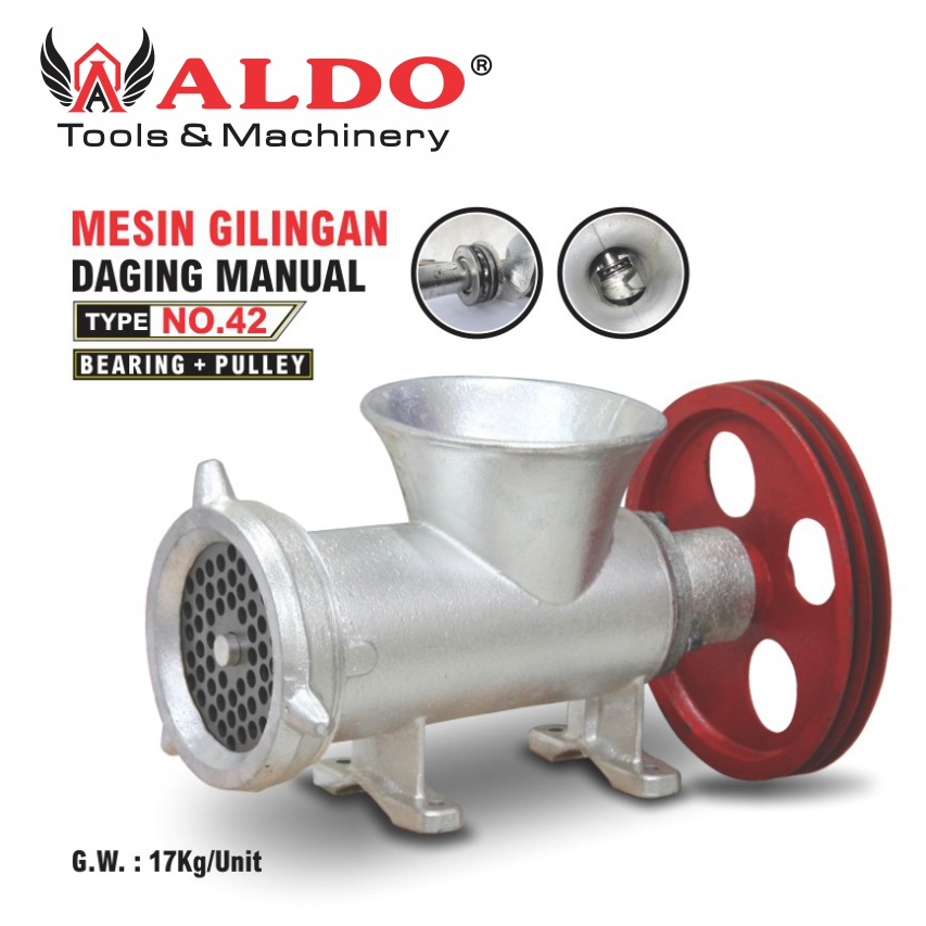 Gilingan Daging Manual Type No.42 merk ALDO