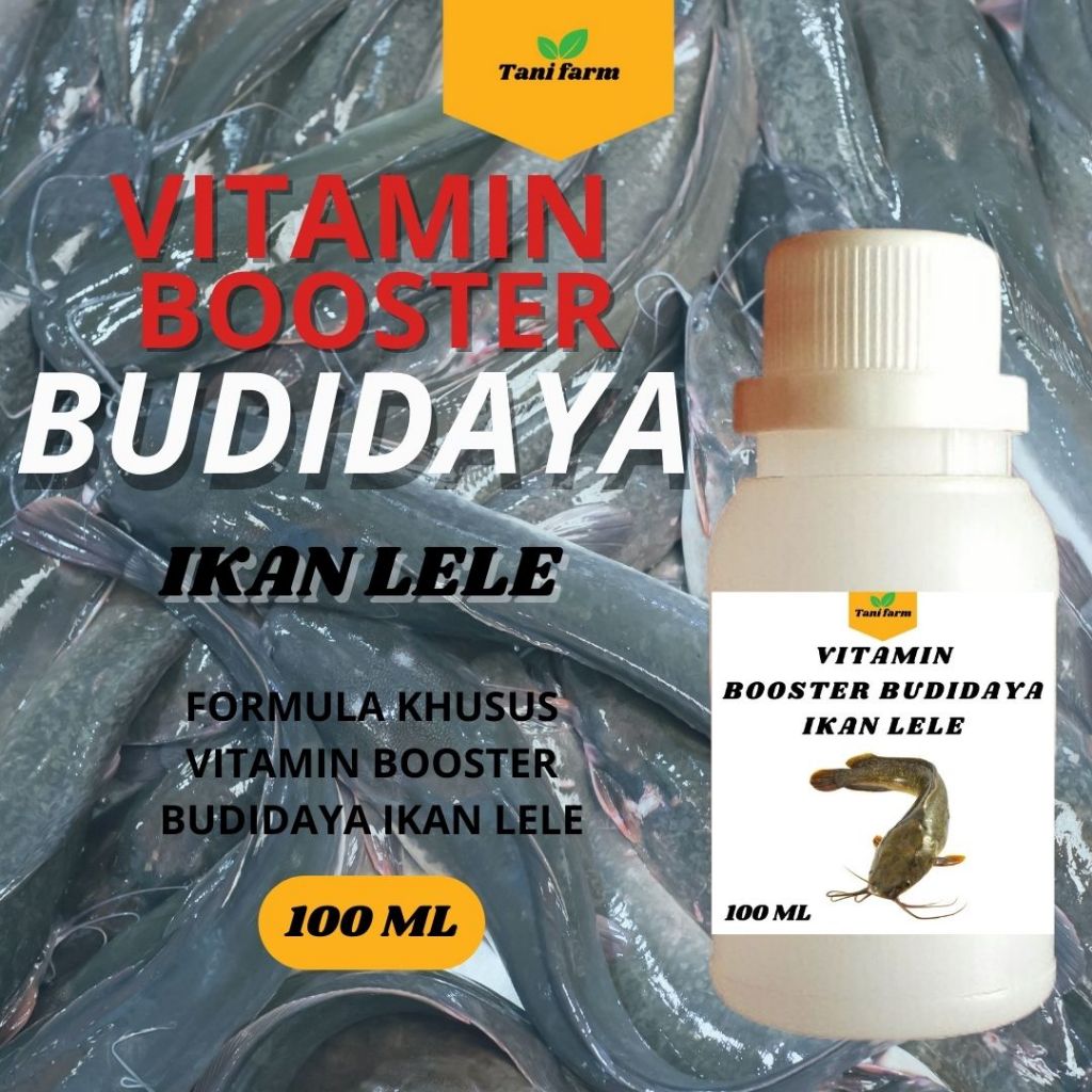 TFI Booster cair Ikan Lele Cepat Besar Pembesar Nafsu Makan Ikan Lele/Suplemen Obat Lele Cepat Besar