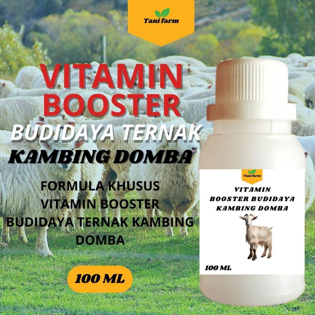 Vitamin Cair Ternak Kambing /Vitamin Kambing Biar Gemuk Nafsu Makan Obat Vitamin Penggemuk Kambing