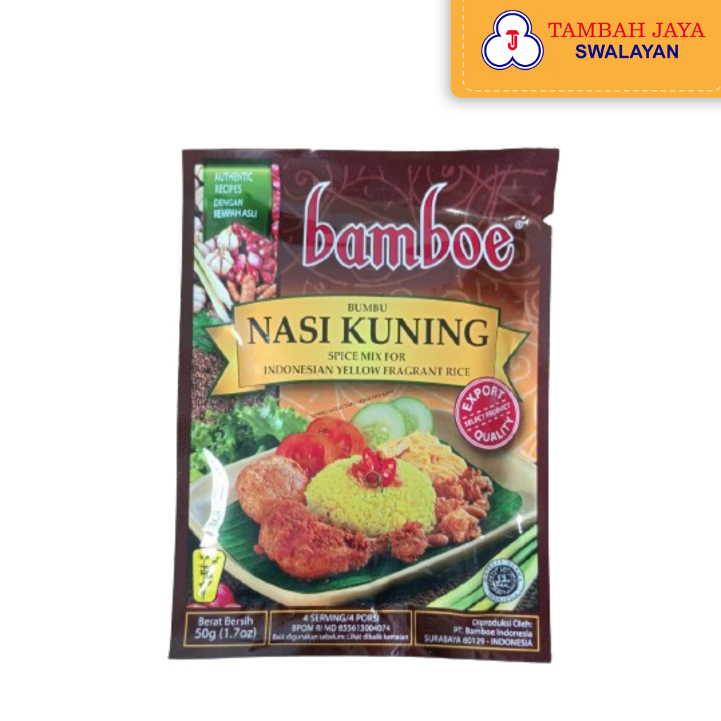 

Bamboe Bumbu Nasi Kuning 50gr