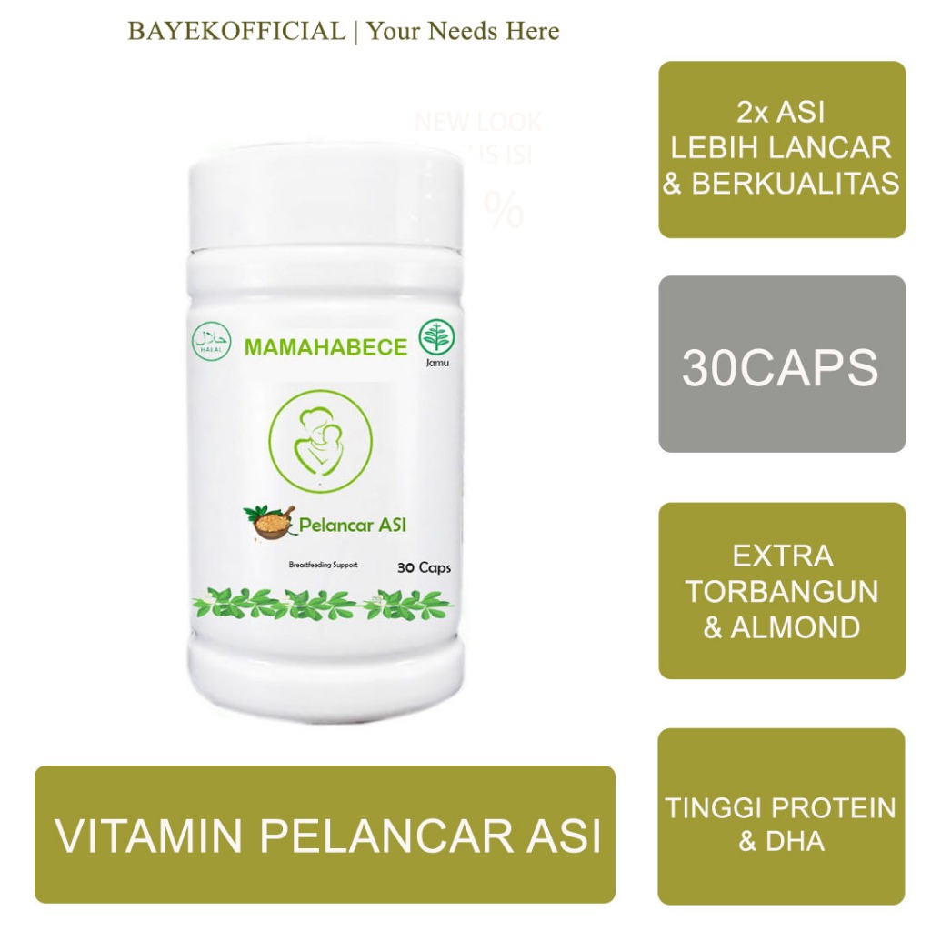 Vitamin Ibu Menyusui Asi Booster Asi Boster Pelancar Asi Booster Menyusui Almond Asi Booster Mom uun