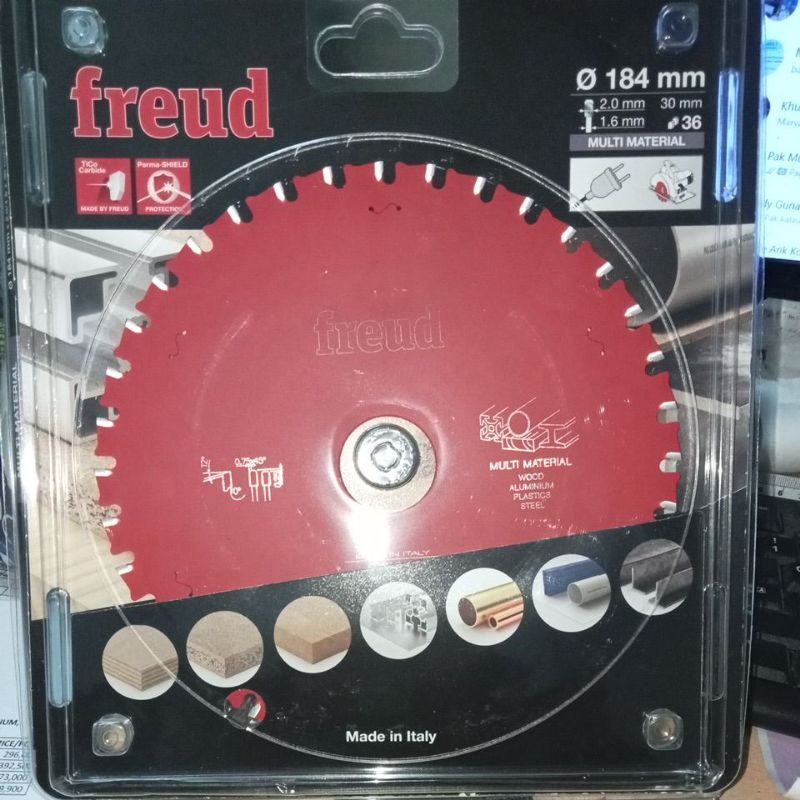 Freud 7 inch mata 36 Multi material 184x2.0/1.6x30z=36 FR11M001H