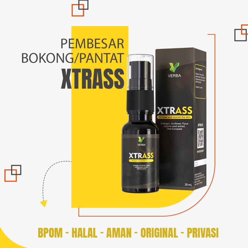 XTRASS PEMBESAR DAN PENGENCANG BOKONG AMPUH CEPAT PERMANEN BPOM XTRASS OIL PERAWATAN BOKONG CEPAT