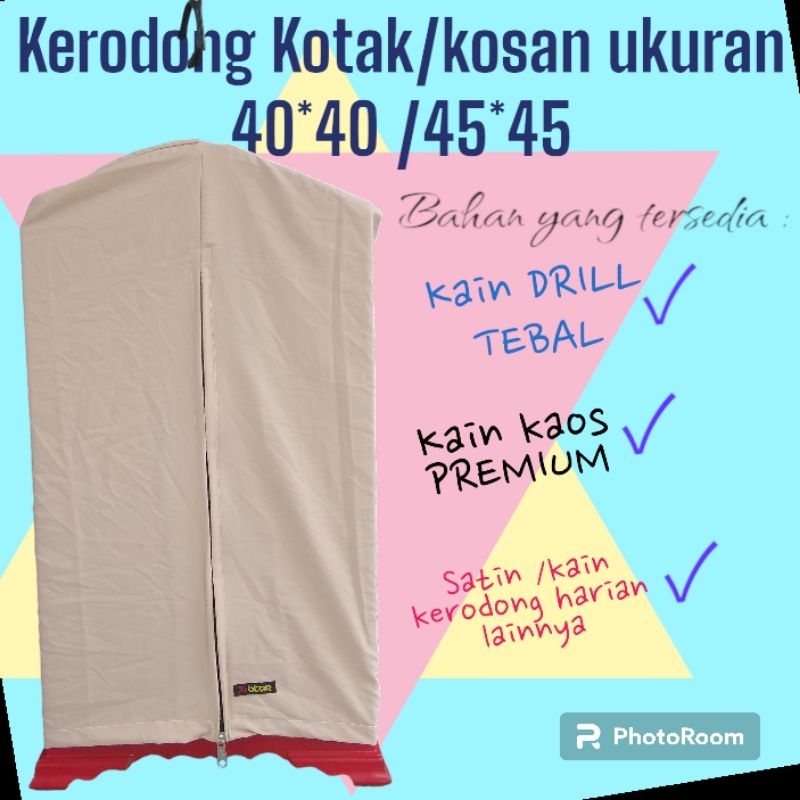 KERODONG SANGKAR KOSAN - KERODONG KAIN DRILL KOSAN 40/45- KRODONG SANGKAR BURUNG
