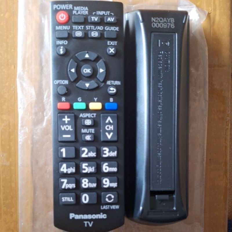 REMOT REMOTE TV PANASONIC LED LCD ORIGINAL ASLI 100%