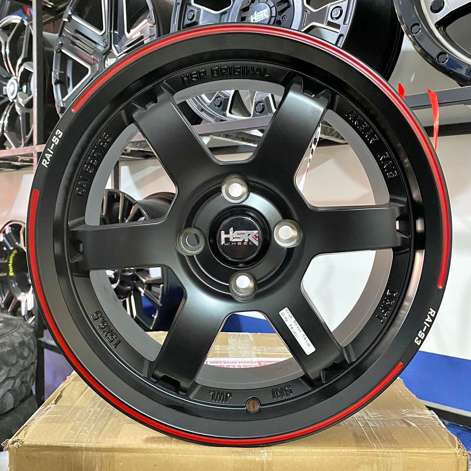 VELG MOBIL HSR RAI S3 RING 15 LUBANG 4 LEBAR 6,5