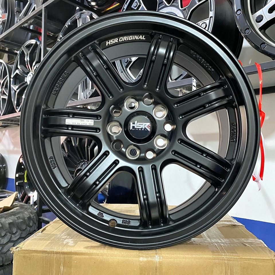 PELEK MOBIL HSR SIAK RING 16 LUBANG 5 WARNA HITAM