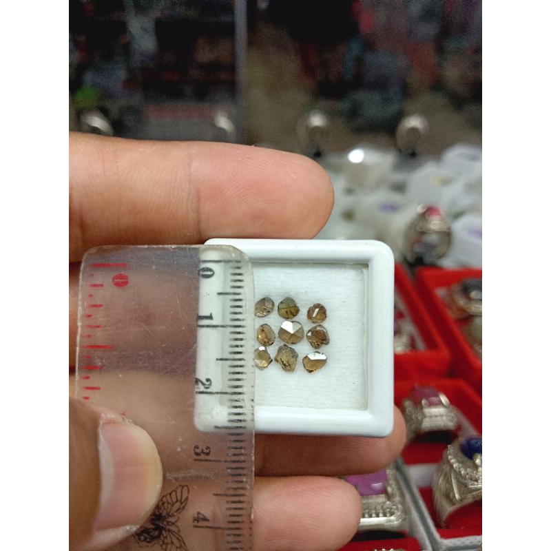 INTAN LANTAKAN WARNA BROWN (cocacola) warna antik dan langka