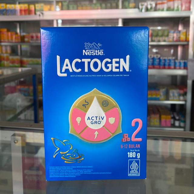 LACTOGEN 2 USIA 6-12 BULAN 180 GRAM BOX