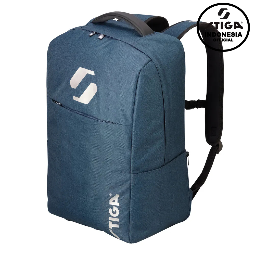 STIGA Backpack RIVAL Blue Green | Tas Ransel Pingpong Sporty Original