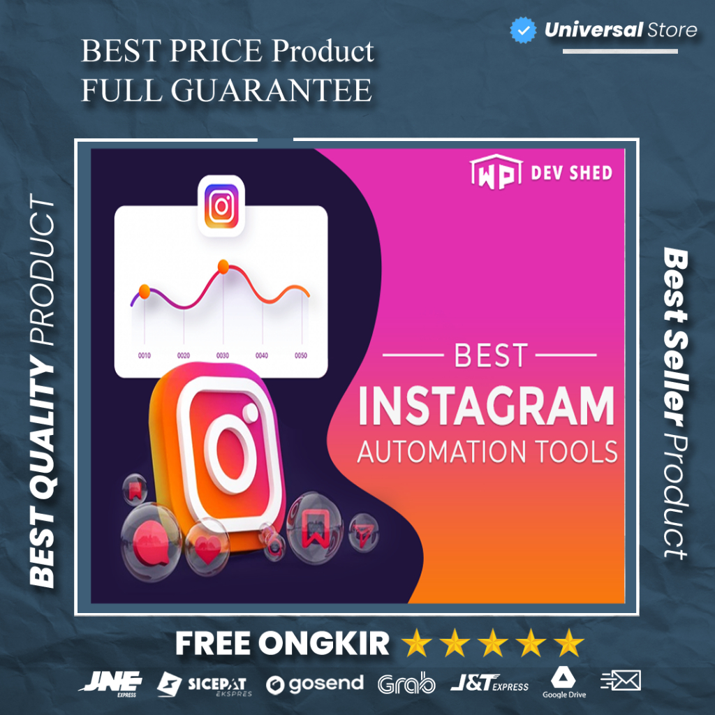 Aplikasi Program Script Instagram IG Suntik Followers Likes IG Tools Automatisasi Akun Lifetime Full Version