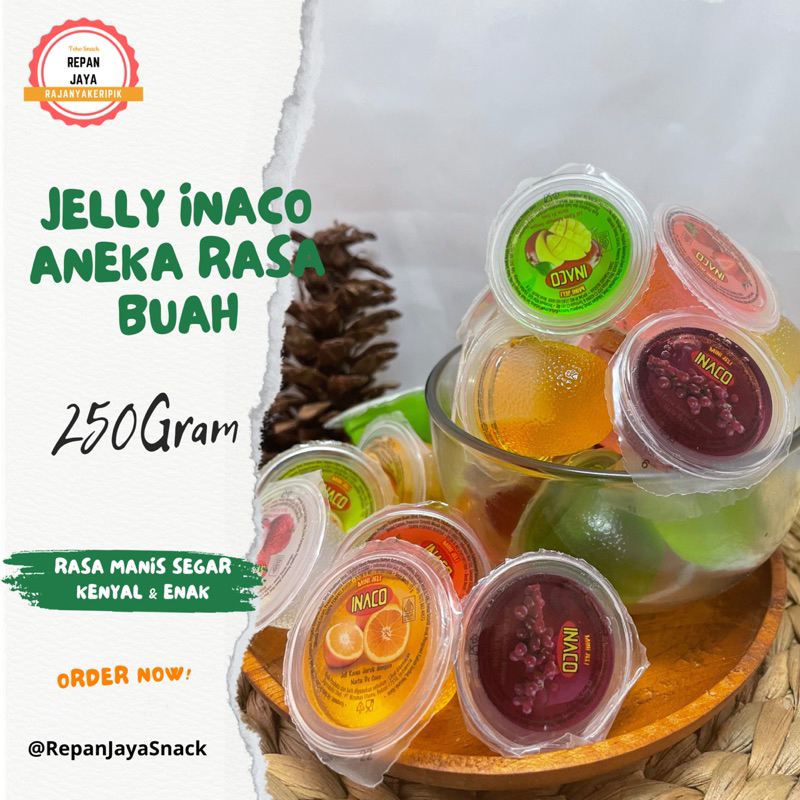 

Jelly Puding / Agar-Agar Inaco Rasa Buah