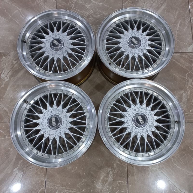 VELG REP BBS RS RING 17 BAUT 4X100/114.3 COCOK BUAT AVANZA XENIA LANCER GALLANT ROCKY RAIZE JAZZ VIO