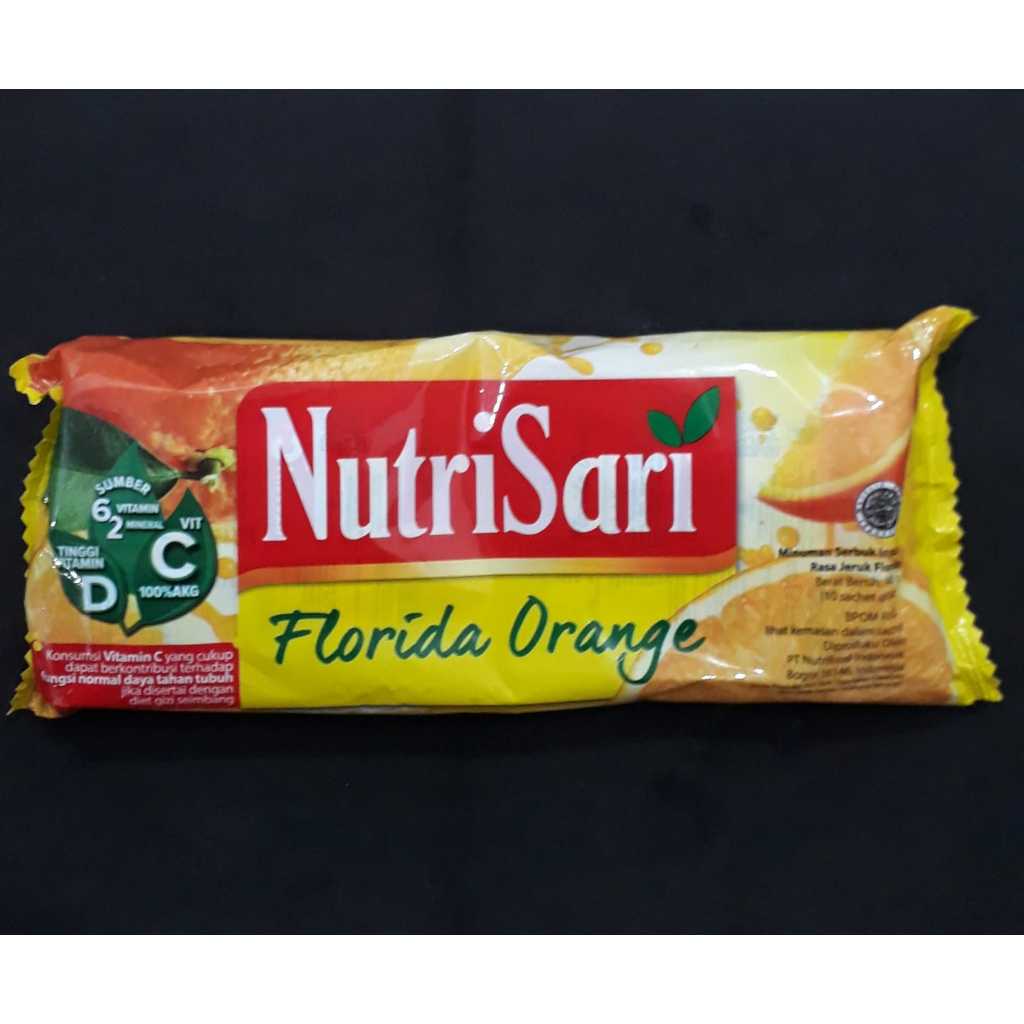 

NUTRISARI FLORIDA ORANGE 140GR (10 SACSHET)