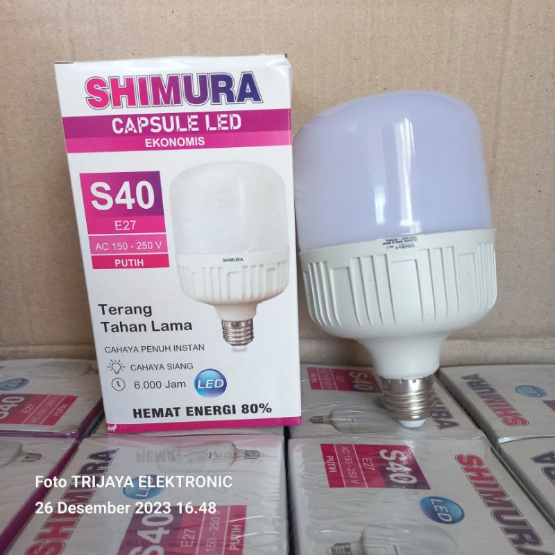 Lampu 40W LED BULP SHIMURA 40 Watt