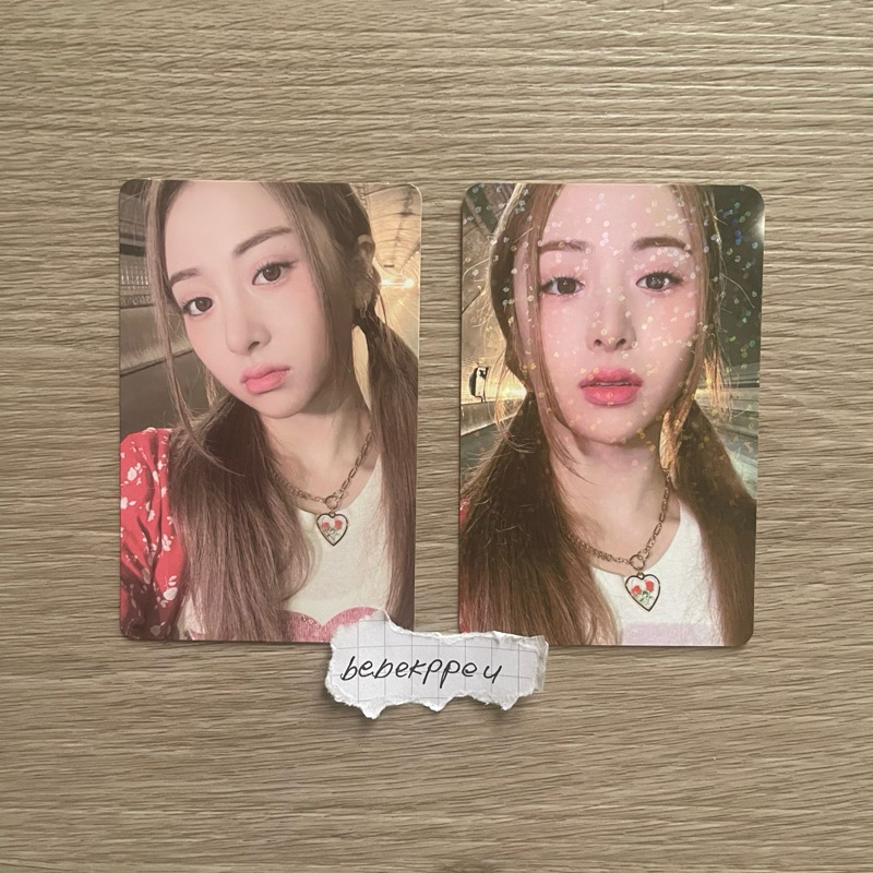 LE SSERAFIM YUNJIN ANTIFRAGILE photocards (Compact Version // Weverse Album Benefit Ktown)