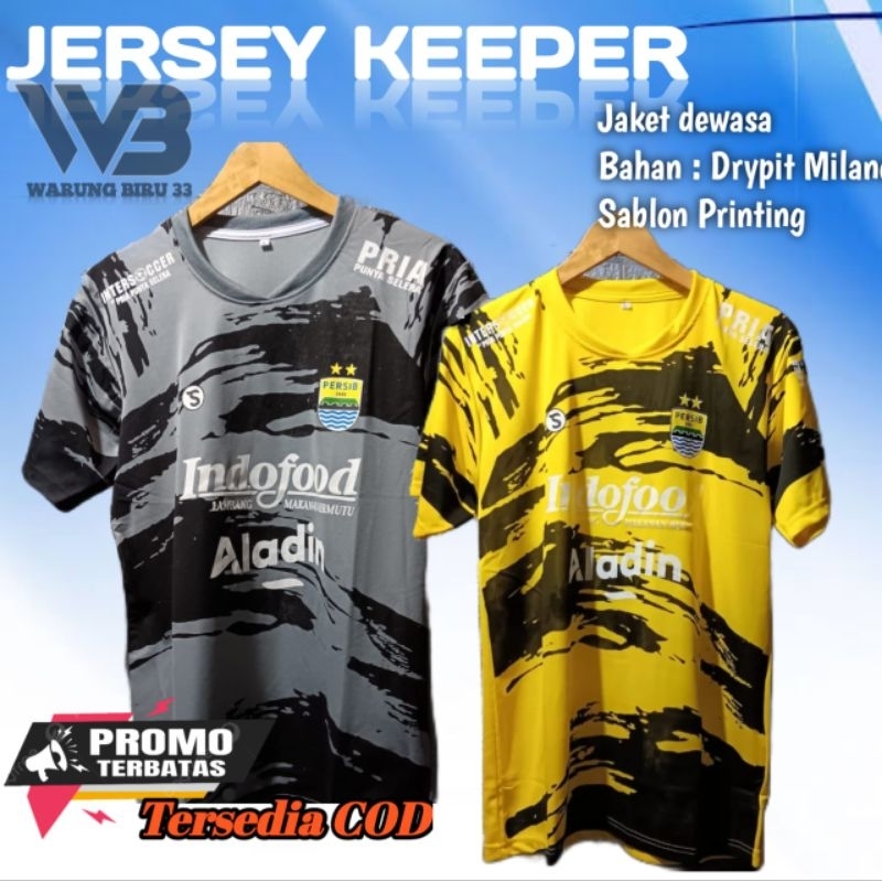 Jersey Kiper persib Teja paku alam | Jersey keeper Persib