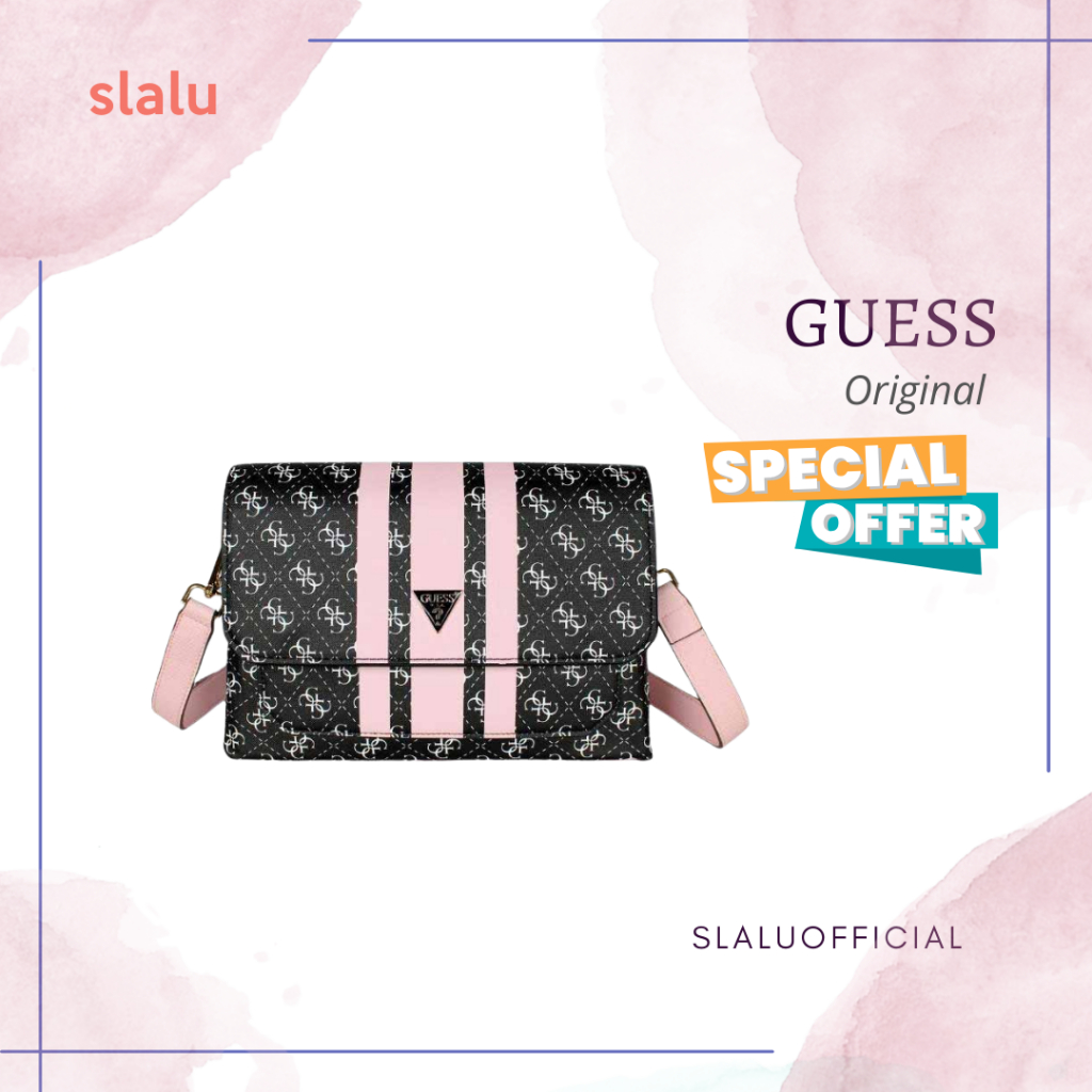 Tas Selempang Wanita Branded Guess Yentiva sling bag original guess factory