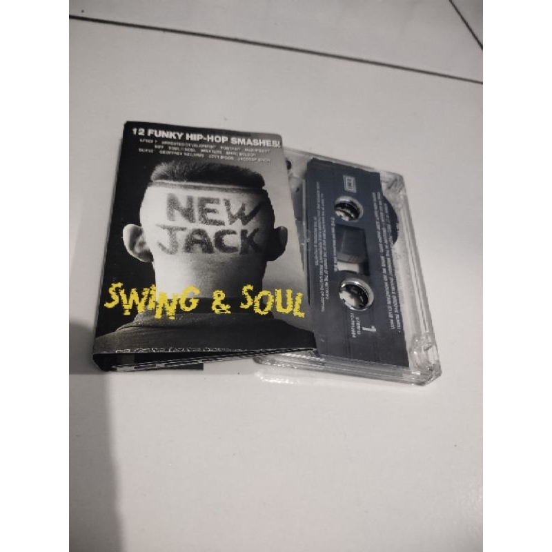 kaset pita new jack swing & soul / 12 funky hip hop smashes