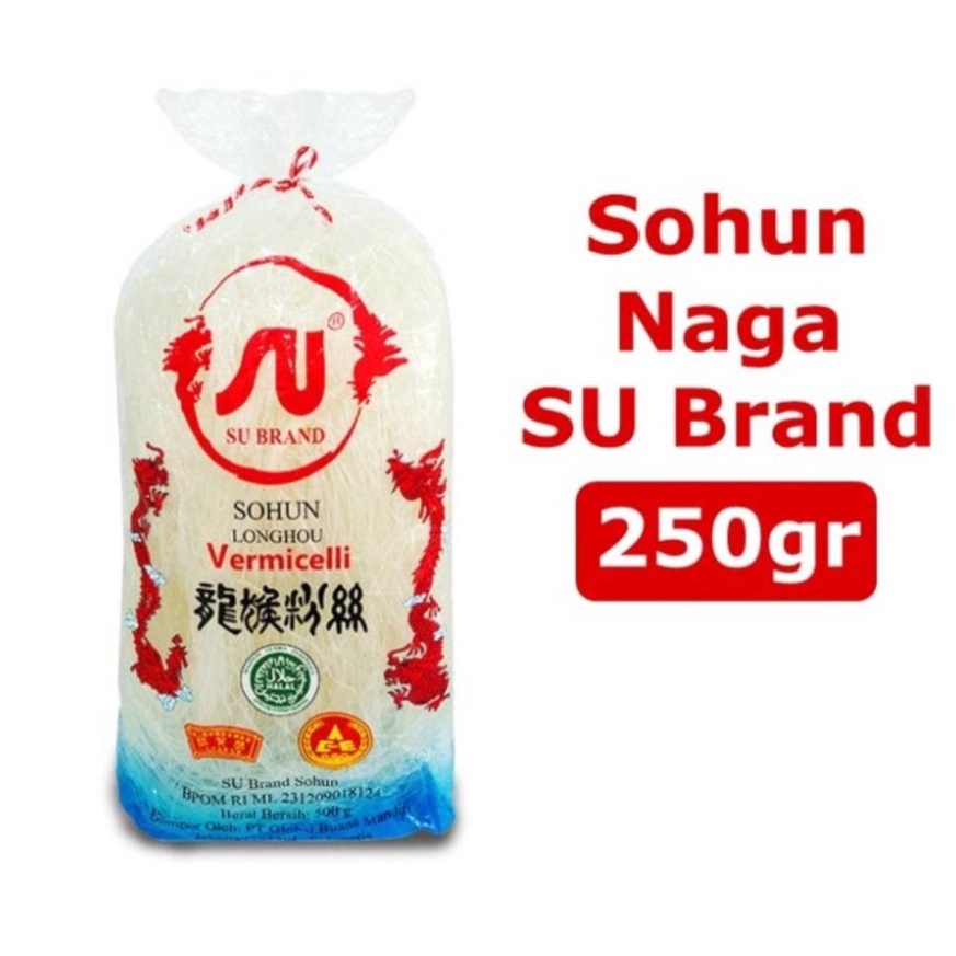 

XPRESS Soun Cap Naga SU BrandSohun ChinaVermicelli Longhou 25 gr 14 kg Lungkow Longkou
