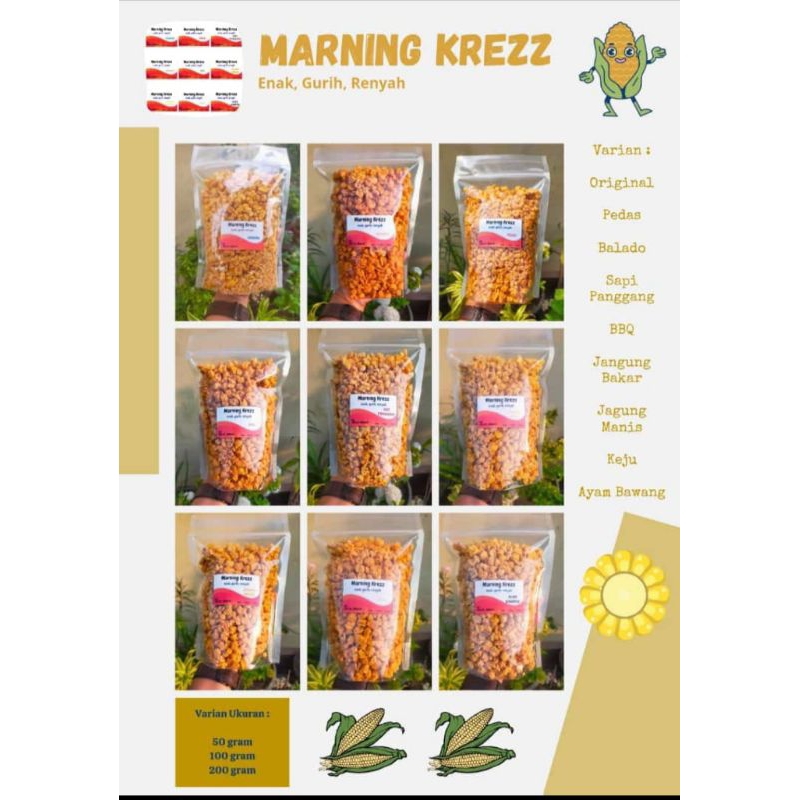 

MARNING KREZZ BY ORIZA SNACK