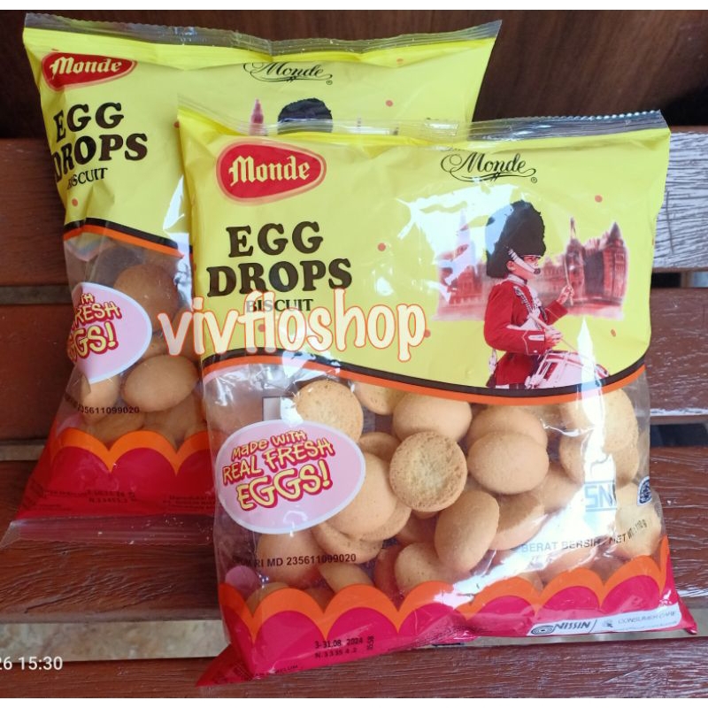 

Grosir & Eceran Monde Egg Drops / Egg Drop Monde Kemasan 110 gram