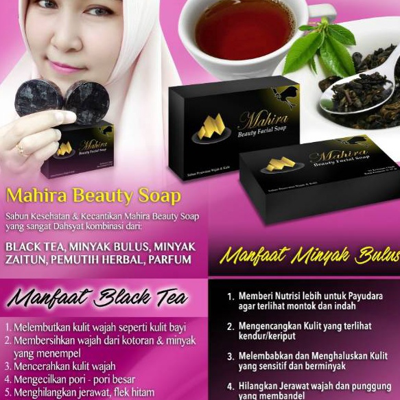 PALING AMPUH SABUN MAHIRA BEAUTY SOAP SABUN KESEHATAN DAN KECANTIKAN PRIA DAN WANITA