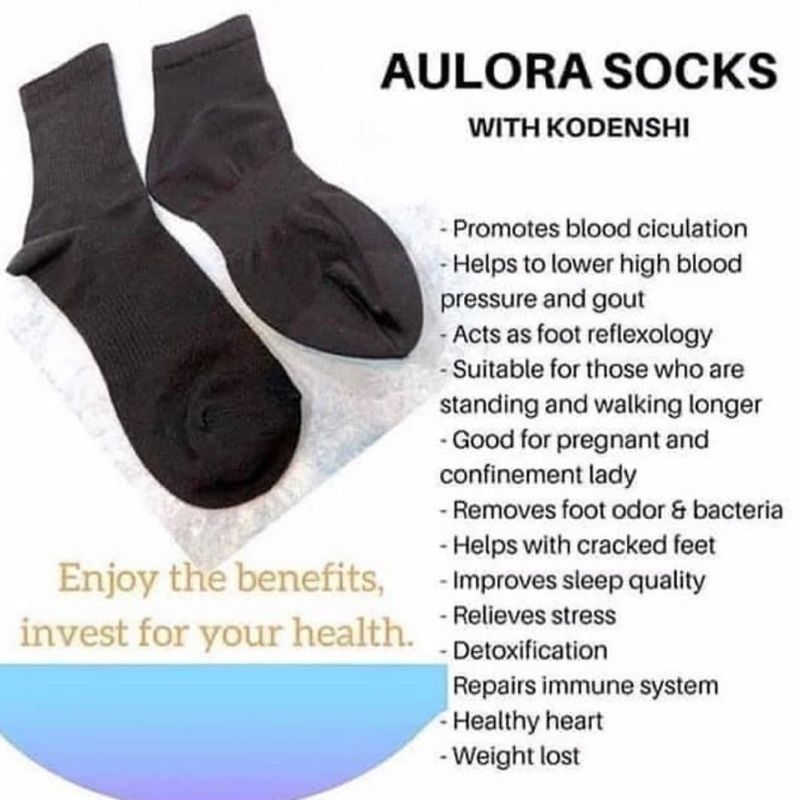 Aulora socks kaos kaki kesehatan wanita