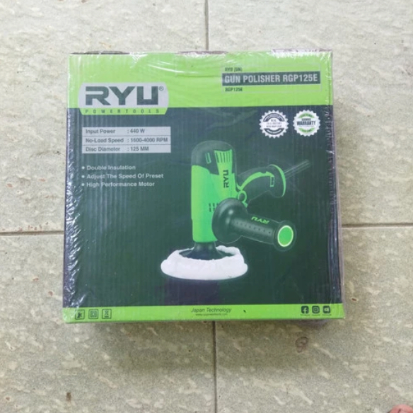 MESIN POLES RYU GUN POLISHER TEKIRO RYU RGP125E