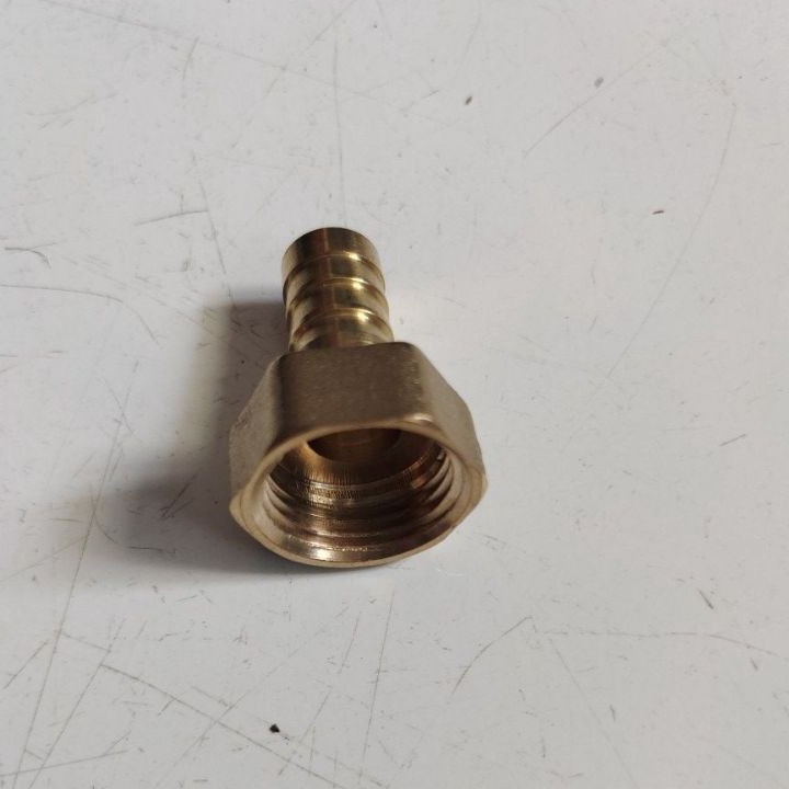 Seller nepel selang drat dalam 12x12 Kuningan  nepel selang 12x12 drat dalam