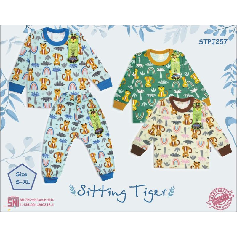 (3Psg) Ridges Setelan Panjang