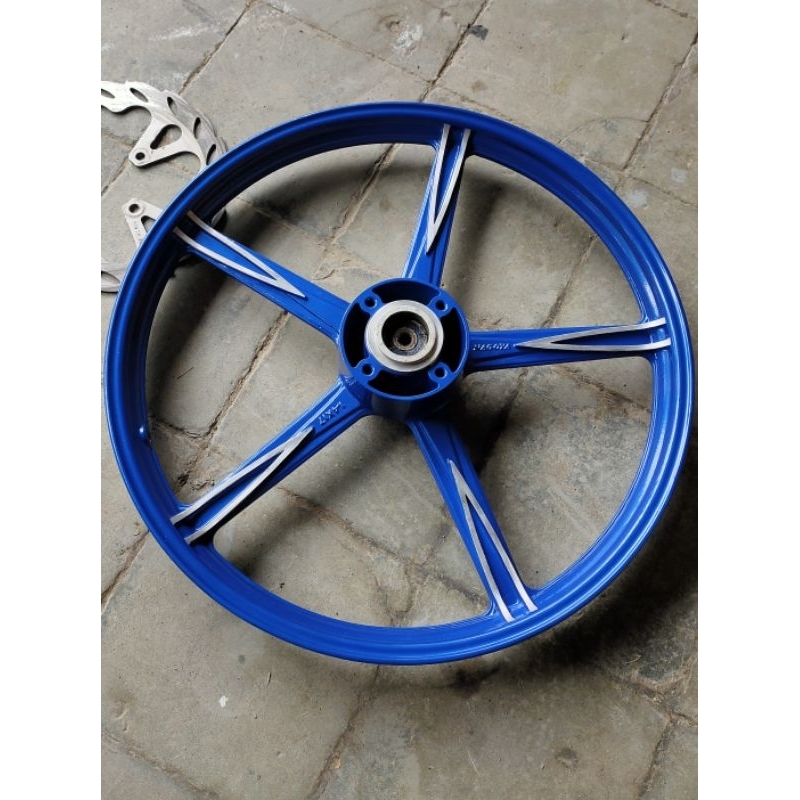 Velg Nagoya ring 17, ban swallow drag blaster ukuran 50/90-17 (200) cakram yamaha