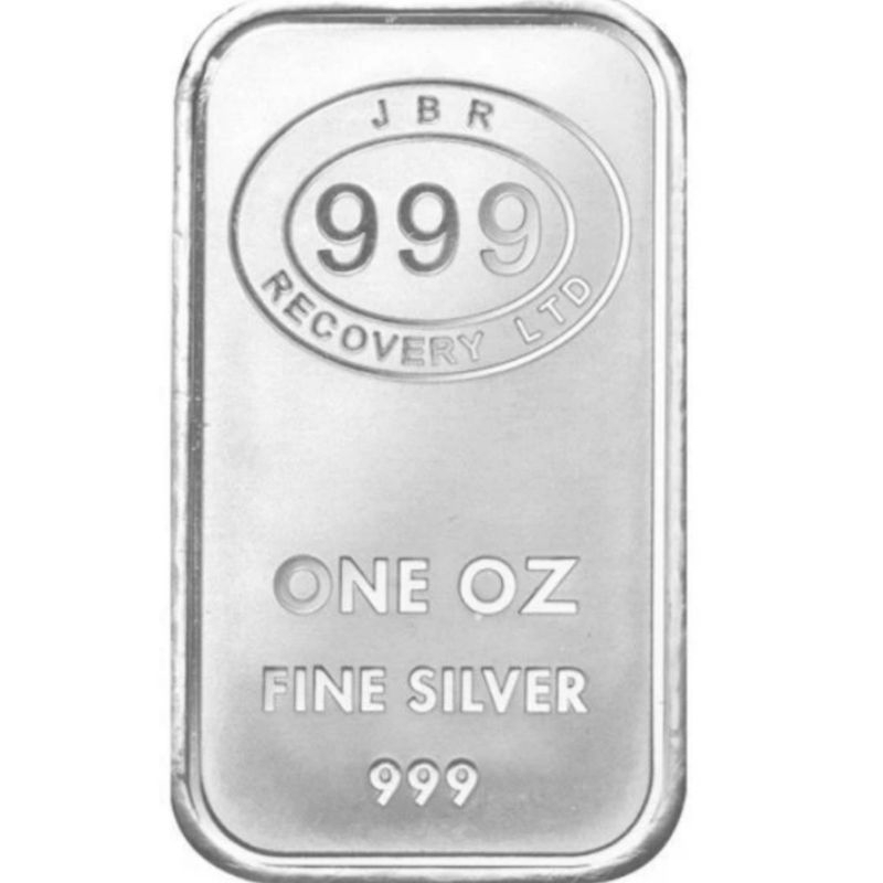 Perak batangan JBR bar 1 oz silver bar